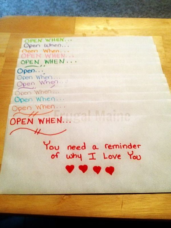 creative letter ideas for boyfriend