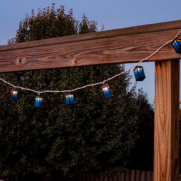 These string Lights are perfect for any occasion, especially parties where you are watching a Doctor Who marathon. 