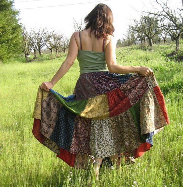 Handmade Girl Skirt. Do something new today that will be fashionable all summer. 