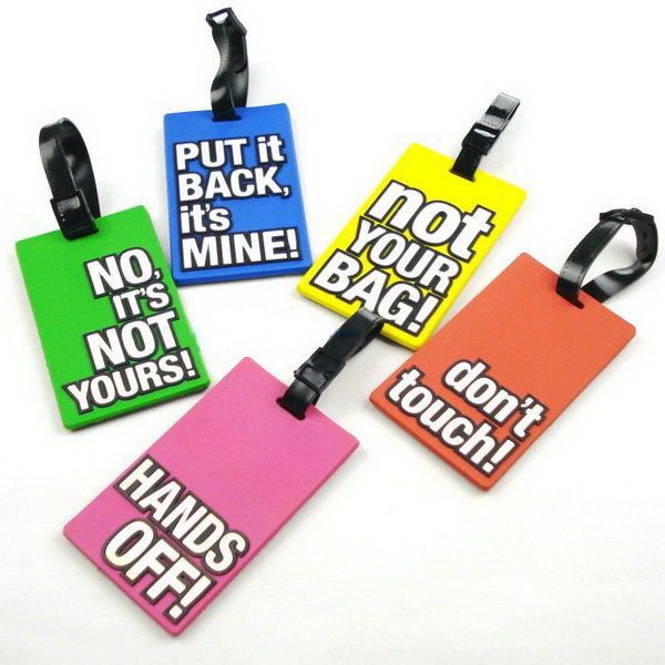 Luggage Tag. Luggage tags are very practical and thoughtful presents for travelers because unique and distinctive luggage tags can help them find their baggage easily and quickly. The different little item can save them lots of time. 