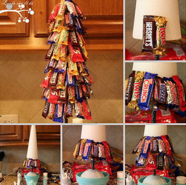 Candy Bar Tree. Candy bar tree is a very cool way to give candy bars to your loved ones as birthday gifts. This tree is not only beautiful but also delicious. 