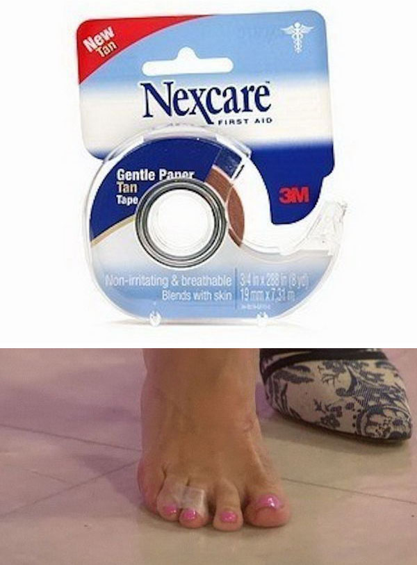 Tape Your Third and Fourth Toe Together to Hack High Heels 
