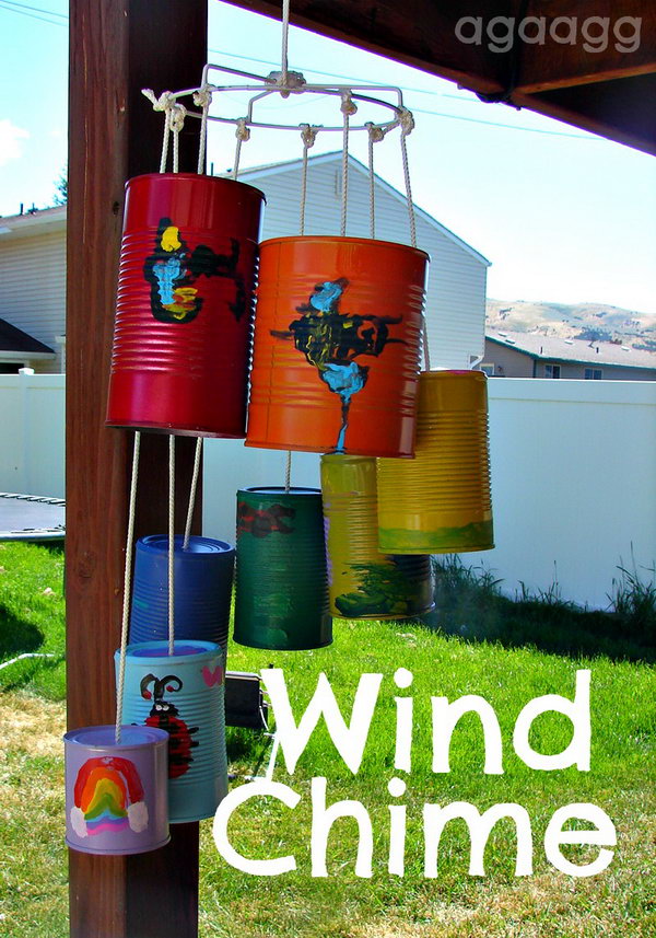 Tin Can Wind Chimes. Get the steps 