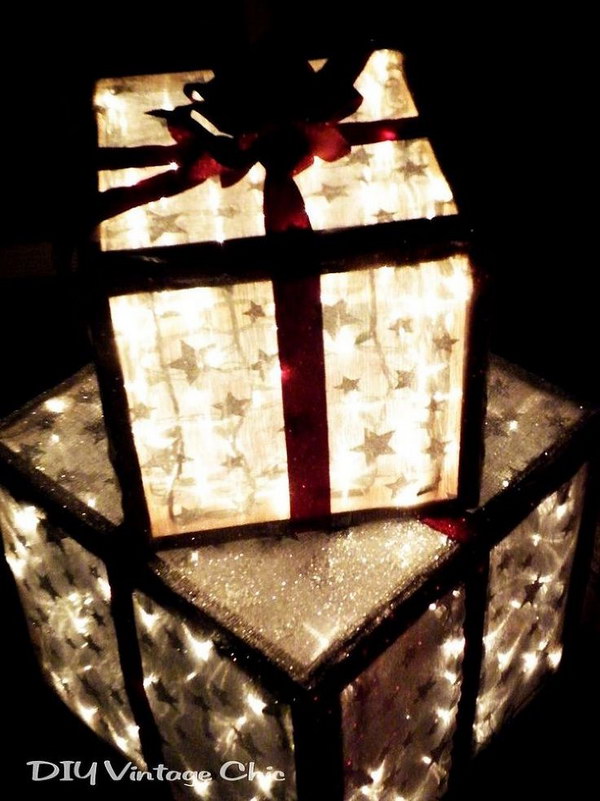 Lighted Christmas Gifts for Outside Decor 