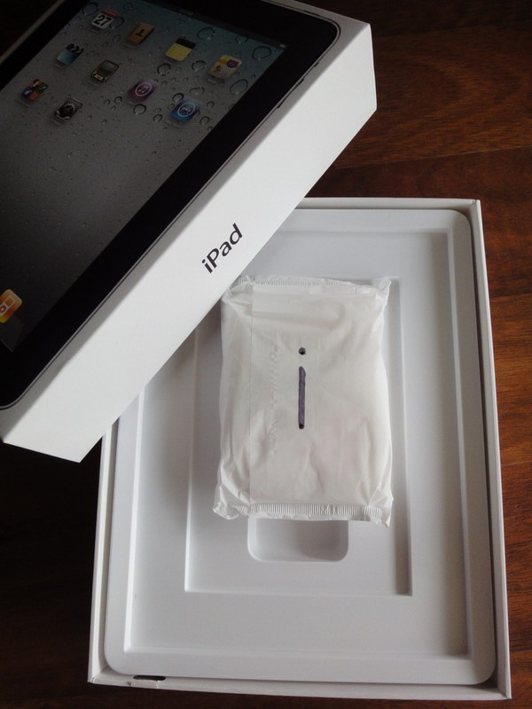 iPad Gag Gift. Just put a maxi pad in an empty iPad box. It's a fun idea for white elephant gift exchange party! 