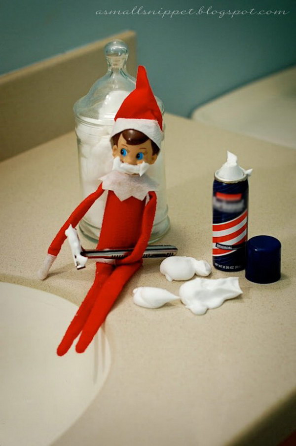 30 Easy And Fun Elf On The Shelf Ideas