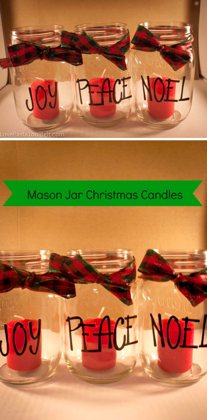 DIY Holiday Mason Jars 