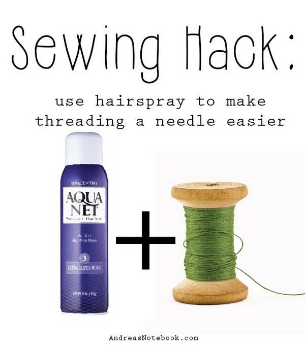 Needle Threading Secret. 
