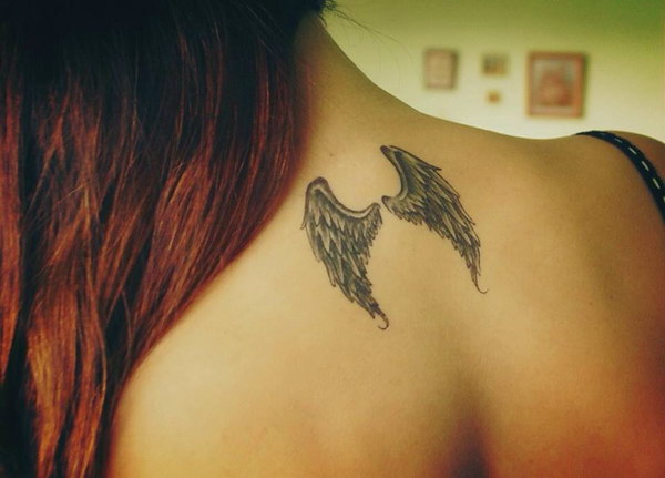 Angel Wings Tattoo Design 