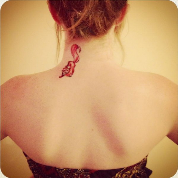 101 Pretty Back Of Neck Tattoos | Styletic