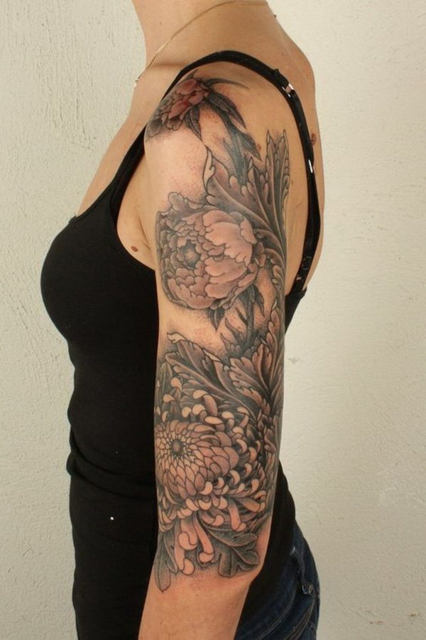 40 Cool And Pretty Sleeve Tattoo Designs For Women Styletic