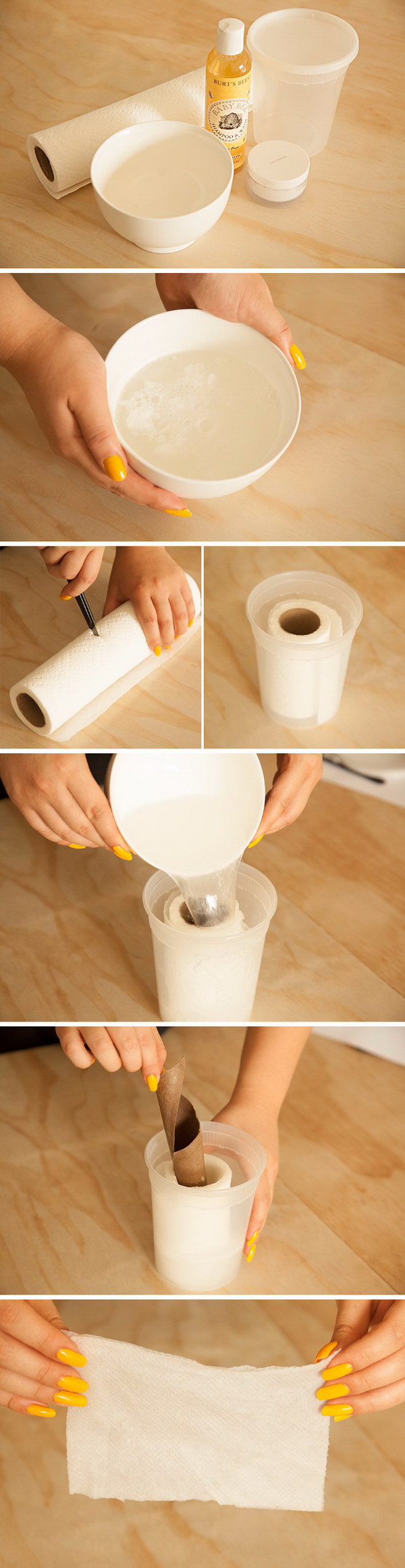 Make Your Own Makeup Remover Wipes. 