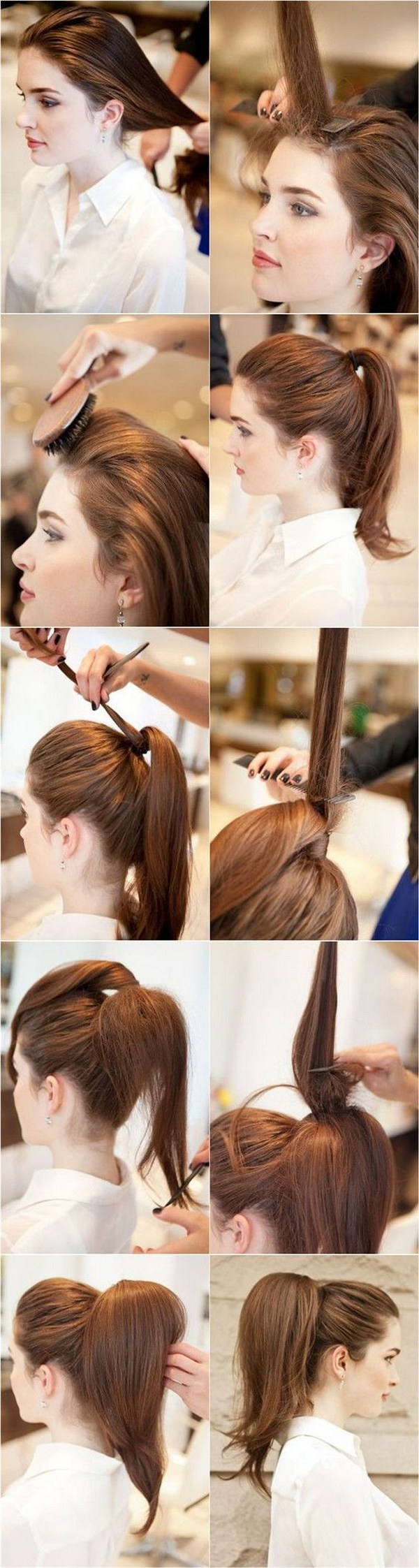 How to Make the the Perfect Fluffy Ponytail 