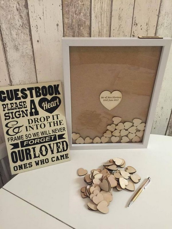 Personalized Framed Guest Book 