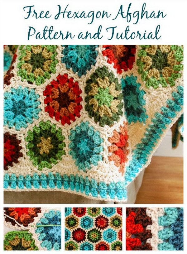 Crochet Blanket Free Pattern. 