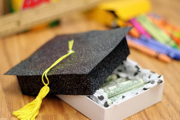 >Grad Gift Cash Diploma. 