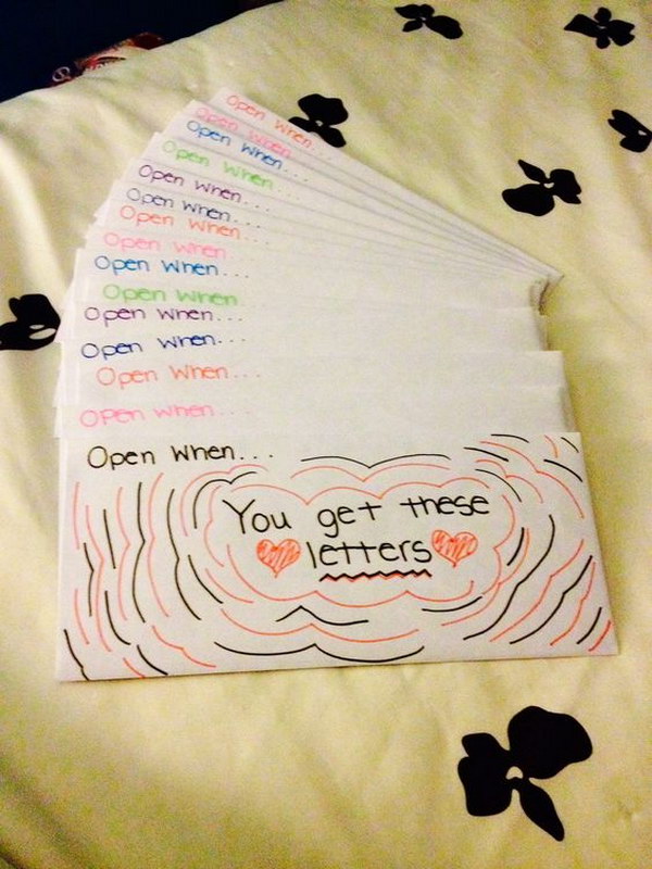 Most Romantic Open When Letters for Boyfriend. 