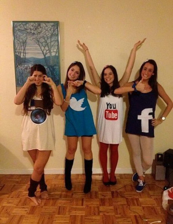 20 Best  Friend  Halloween  Costumes for Girls