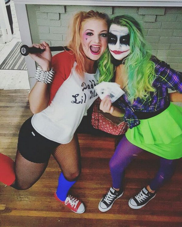 Harley Quinn and The Joker Costumes. 