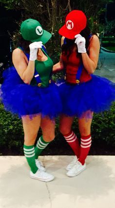 Mario and Luigi Halloween Costumes. 