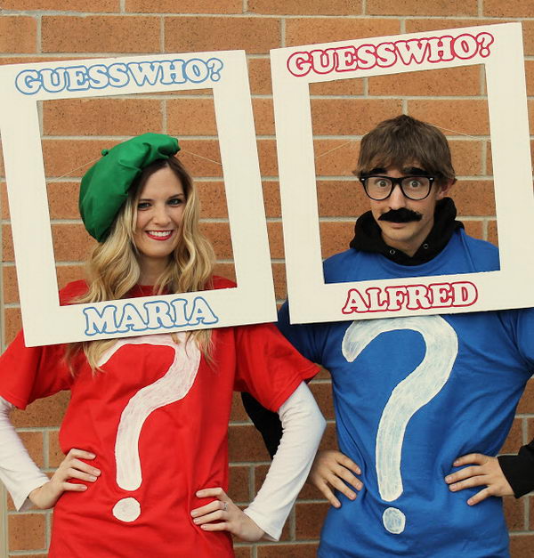 Guess Who costumes. 