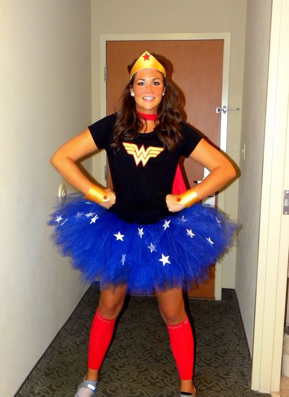 The Wonder Woman Costume. 