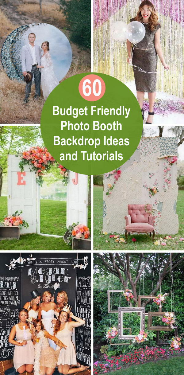 Budget Friendly Photo Booth Backdrop Ideas And Tutorials 