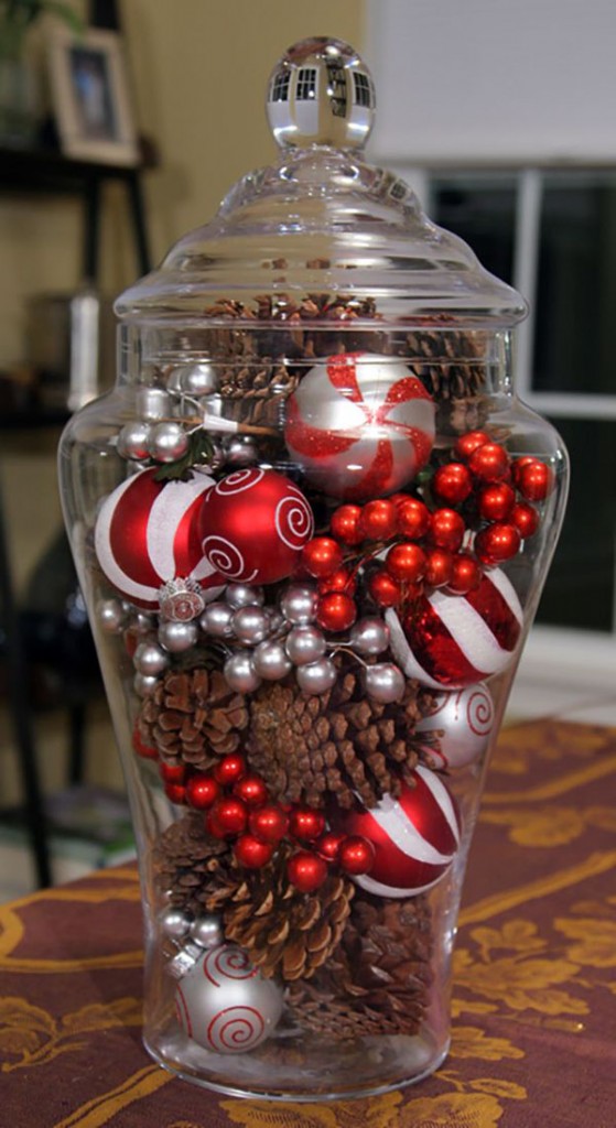 Ornaments In a Jar. 