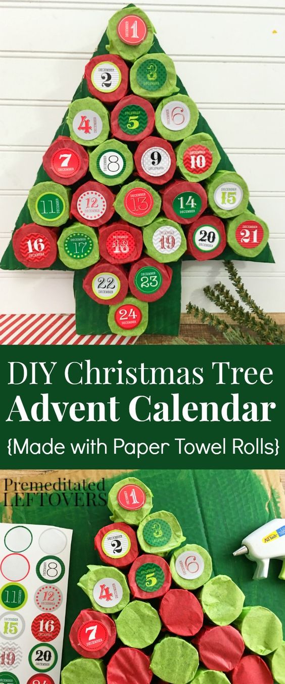 20 DIY Advent Calendar Ideas Tutorials Styletic