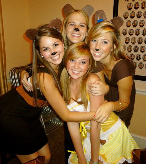 Goldilocks and the Three Bears Costumes 