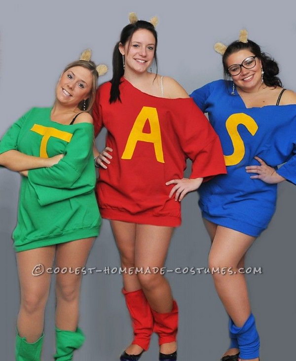 Alvin and the Chipmunks Group Costume 