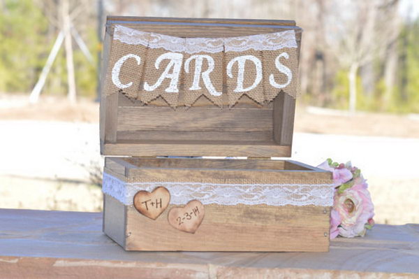 Chic Country Card Holder. 