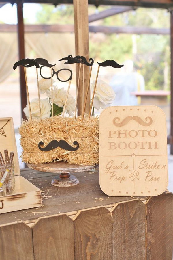 Rustic Photo Booth Sign. 