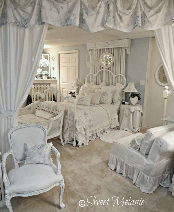 Romantic Bedroom Furnishing. 