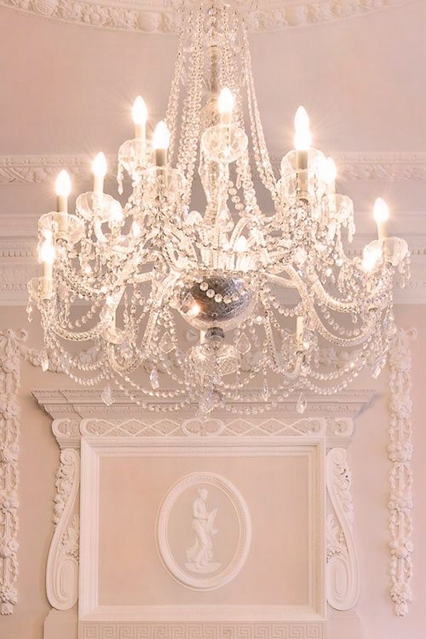 This Gorgeous Chandelier is Perfect for Your Shabby Chic Dining Room. 