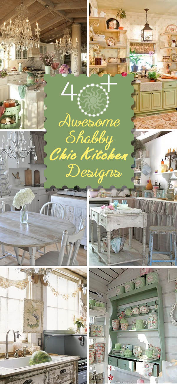 Awesome Shabby Chic Kitchen Designs. 