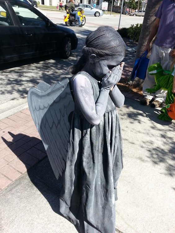 Weeping Angel Costume. 