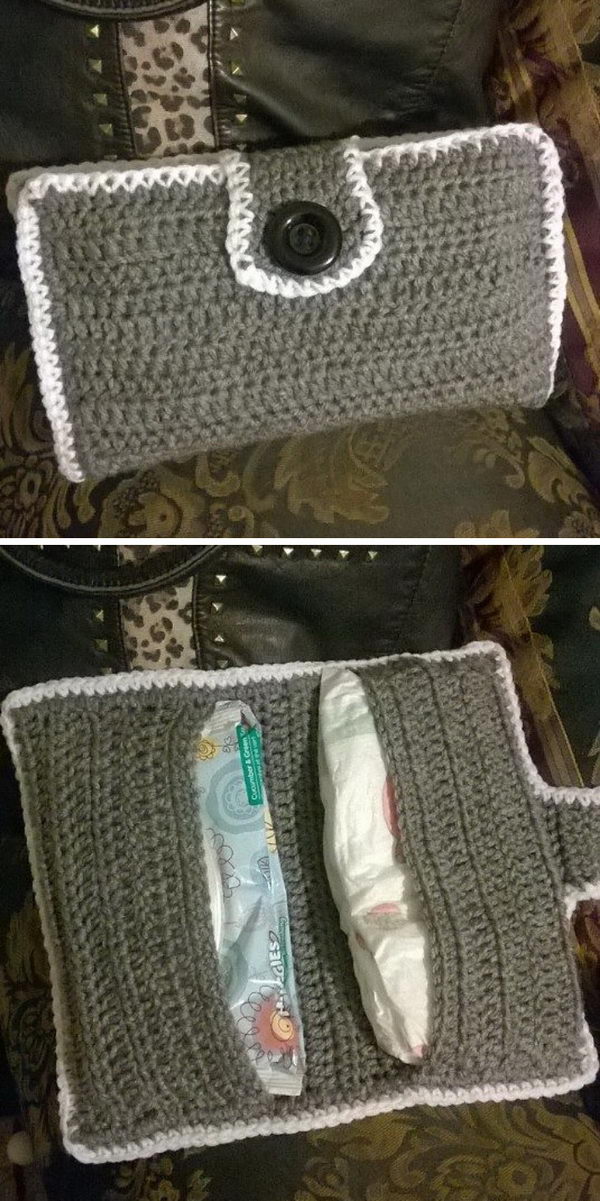 Easy Diaper And Wipes Case. 