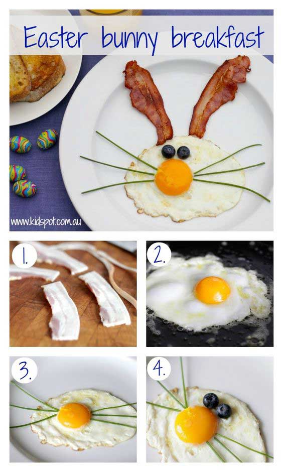 Create a FUN breakfast for the kids during Easter. 