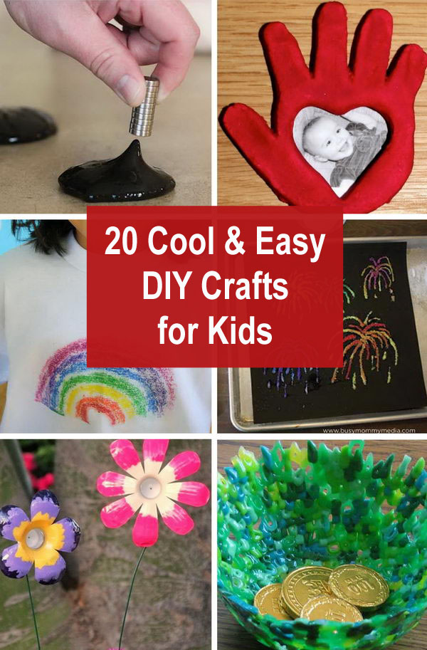 20 Cool And Easy DIY Crafts For Kids Styletic